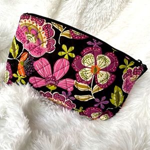 Vera Bradley SMALL RETIRED Cosmetic Bag Piourette Pink